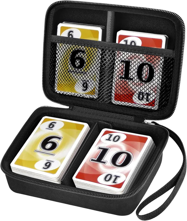 Cards Holder Case Compatible with PM TCG Cards – for SKYJO, Five Crowns, UNO, Phase 10, Holds Up to 400 Cards