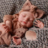20 Inches 3+ ADFO Real Life Reborn Baby Dolls Girl Realistic Baby Doll Soft Vinyl Sleeping Newborn Baby Dolls