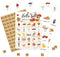 Fall Bingo Game Cards, Autumn Bingo Games for Adults, Thanksgiving Party Birthday Decor Favors