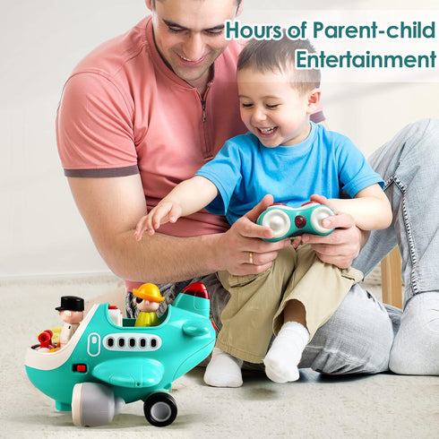 2-3, 18 24 2 3 4 iPlay, iLearn Baby Airplane Toys, Cool Remote Control Plane Toy for Toddlers Infant Musical RC