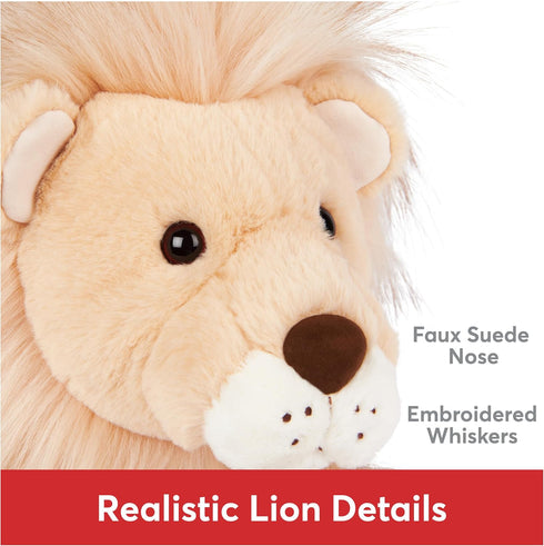 GUND Regis Lion Plush, Stuffed Animal for Ages 1 and Up, Tan/Gold, 12"