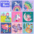 8 990+ 3-8 EZCRA Easy Arts and Crafts for Kids - Fun Gem Sticker Kit - Unicorn Princess Themes, Stickers - Gem Art