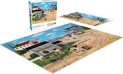 Buffalo Games Charles Wysocki Nantucket Breeze 1000 Piece Jigsaw Puzzle for Adults - Finished Size 26.75 x 19.75