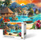 Theo's Puzzles Jigsaw Puzzles 1000 Piece Puzzle for Adults, Families Dogs Beach