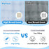 Maliton 6 Pack Muslin Burp Cloths for Baby Girls, Large 20''x10'', 100% Cotton, Absorbent & Soft