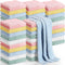 Newwiee 50 Pack Baby Burp Cloths 20''x10'' Absorbent Burping Cloths for Girl