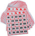 Regal Bingo - Easy Read Jumbo Bingo Cards, 50 Count, Perfect for Large Groups, Non-Repeating Set