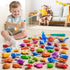 3-5 4-8 3-5, 3 4 5 6 7 8 Magnet Fishing Game for Kids - Fish Toys for Kids Bathtub Floating Toy Fishing Pole and Rod