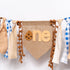 CANTLY Cookies One High Chair Banner - Cookie Themed First Birthday Party Decoration Supplies Banner, Sweet Cookies