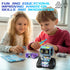 EXCOUP 3 in1 Set 6 7 8 9 10 11 12+ (433 STEM Robot Building Kit, Remote & App-Controlled Robotic Toys, Robot Building