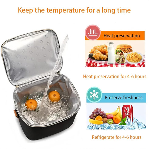 Pack Breastmilk Cooler Bag with Ice - Insulated Breast Milk Storage for Travel, On-The-Go Convenience with Adjustable