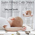 Sweet Jojo Designs Woodland Forest Animals Boy Girl Gender Neutral Unisex Baby Satin Fitted Crib Sheet Infant Newborn