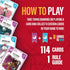 28 13+, Chicken Challengers Card Game Hilarious Strategy for Adults & Teens, Family Game Night, Players, Ages
