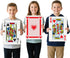 Gamie Giant Poker Jumbo Playing Cards - 10.5 Inches X 14.5 Inches
