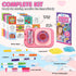 Hewaurorion 3D 6-10 (90 Puffy Sticker Maker Kit for Kids - Make Your Own Stickers Ages - Create DIY Craft Machine