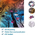 Bgraamiens Puzzle - Forest Under Starry Night - 1000 Pieces Gradient Magic Colorful Puzzle for Adults