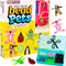 Made By Me Create Your Own Bead Pets, Over 640 Beads, Lanyard Clips, Keyrings, Storage Box for Kids