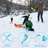 Snowball Maker Toys, Cartoon Duck Clip for Kids, Outdoor Sports Snowball Maker, Random Color (4)