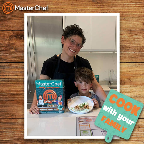 MasterChef Family Cooking Game: Turn Mealtime into Game Time! Ages 7+, 22 Family Tested Recipes