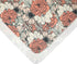 Galabloomer Newborn Receiving Blanket Headband Set, Baby Flower Swaddle (Cocal Almond)