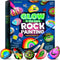Dan&Darci Kids Rock Painting Kit - Glow in The Dark - Gifts
