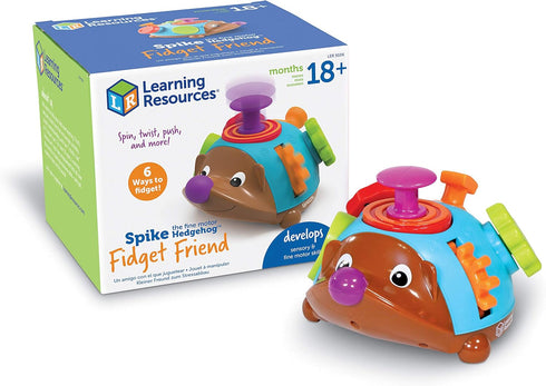 Learning Resources Spike the Fine Motor Hedgehog Fidget Friend - Educational Toy for Toddlers 18+ Months