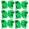 Huge Boutique Hair Bows Alligator Clips 6 Pcs 8 Inch for Women, Teens, Baby Girls (Green)