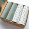 Mini Crib Sheets 4 Pack for Baby Boys & Girls, Neutral Mini