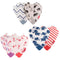 Nuby 2Piece Muslin Bandana Bib with Teether, Colors May Vary, 2 Count
