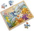 Melissa & Doug Under the Sea Ocean Animals Wooden Jigsaw Puzzle with Storage Tray (24 pcs)