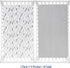 AMROSE 2 Pack 28'' 52'' Microfleece Crib Sheets, X Flannel Fleece Crib Fitted Sheets for Crib and Toddler Mattress Pad