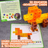 STEM Cubes, 100+ Math Manipulatives for Kids Ages 4-8, 4-in-1 Educational Games for Learning Through Play