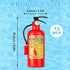 12Pack Summer Swimming Favors,4.2Inch CCINEE Fire Extinguisher Toys Mini Water Firemen Squirter Water Water Squirt Gun
