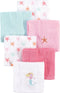 Hudson Baby Unisex Baby Super Soft Cotton Washcloths, Mermaid, One Size