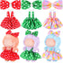 Simgoing 3 Pack Easter 17cm Doll Clothes Set Cute Pink Easter Egg Green