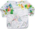 Toddler Art Smock & Baby Bib, Full Sleeve Waterproof Crafts Cover, Paint Apron for Kids 1-3 Years