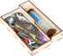 The Broken Token Mysterium Compatible Game Organizer, Wood Storage Box with Multiple Trays