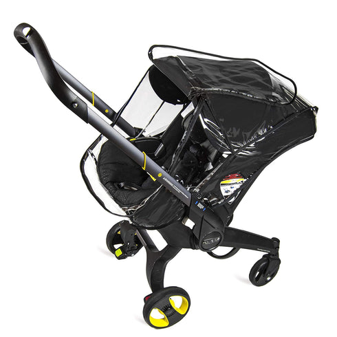 Baby & Beyond Premium Rain Cover - Compatible with Doona Infant Car Seat Stroller (Regular)