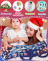 Oomloid Christmas Sticker Books for Kids, Christmas Gifts Reusable Sticker Books Stocking Stuffers for Toddlers, Travel
