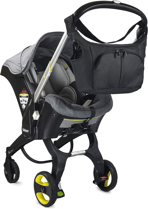 Baby & Beyond Essential Bag, Compatible with Doona Car Seat Stroller, with additional hooks and