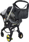 Baby & Beyond Essential Bag, Compatible with Doona Car Seat Stroller, with additional hooks and