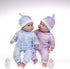 13" Set 2+ Twins Realistic Soft Body Baby Dolls | JC Toys - Berenguer Boutique | Twins Gift with Removable Outfits
