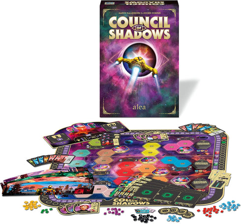Ravensburger Council of Shadows - Alea Space Strategy Board Game for Ages 14 & Up