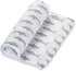 100% 3 Pack LollyBanks Swaddle Blanket | Muslin Cotton | Newborn and Baby Nursery Essentials for Boys, Registry | Ocean