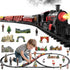 NIPLOOOW Train Set for Toddlers 3-5, Electric Alloy Train Toy with Realistic Sound,