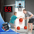 Indoor Basketball Hoop with LED Lights, Mini Basketball Toys for Kids 5-10+ Years, Over The Door with Scoreboard