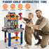Set Playset 3-5, Set 3 4 5 TooyBing Kids Tool Bench with Electric Drill and Realistic Tools, Construction Workbench Toy