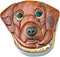 Dog Natural Wood Intarsia Puzzle Box, Handcrafted with Secret Compartment
