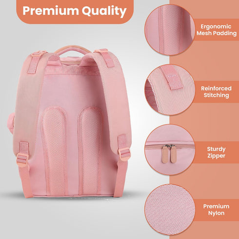 Backpack 28Liters Baby Diaper Bag with Changing Station, Capacity Nylon Baby Registry Mom Bags, Travel Friendly Unisex