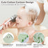 2 Pack 100% Viviland Hooded Baby Towels, Soft Cotton Baby Bath Towels with Hood, Extra Thick and Absorbent, Essential